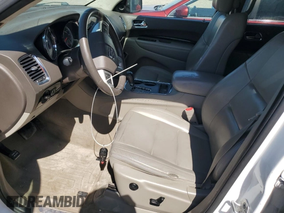 2013 Dodge Durango Crew with VIN 1C4RDJDG9DC700757, listed as a Copart auction lot 57989045 with 204,907 mi miles and Clean title. Bid and sale history available at DreamBid. Image 7.