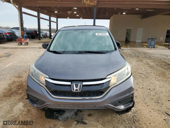 2015 Honda CR-V LX with VIN 3CZRM3H36FG709204, listed as a Copart auction lot 48150435 with 125,975 mi miles and Salvage Title. Bid and sale history available at carsss.com. Image 5.