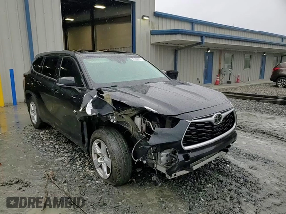 2020 Toyota Highlander LE with VIN 5TDZZRAH6LS000463, listed as a Copart auction lot 88069555 with 77,032 mi miles and Salvage title. Bid and sale history available at DreamBid. Image 12.