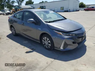 2022 Toyota Prius LE with VIN JTDKAMFP5N3200654, listed as a Copart auction lot 58482625 with 57,604 mi miles and Salvage title. Bid and sale history available at DreamBid. Image 4.