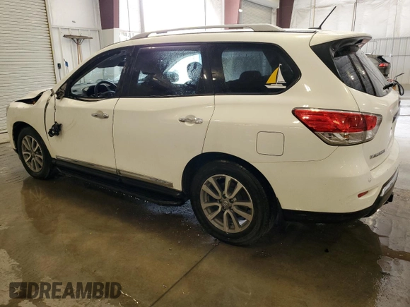 2014 Nissan Pathfinder SL with VIN 5N1AR2MM9EC673308, listed as a Copart auction lot 58122245 with 114,934 mi miles and Salvage title. Bid and sale history available at DreamBid. Image 2.