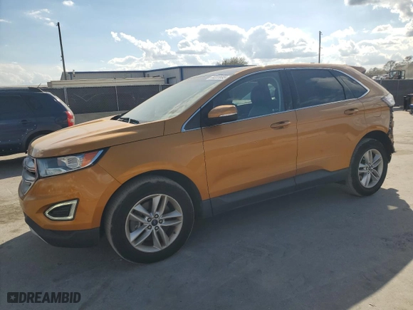 2016 Ford Edge SEL with VIN 2FMPK4J86GBB09877, listed as a Copart auction lot 44323695 with 87,790 mi miles and Salvage Title. Bid and sale history available at carsss.com. Image 1.