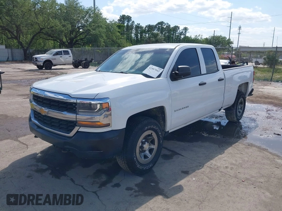 2017 Chevrolet Silverado 1500 Work Truck with VIN 1GCVKNEH3HZ148341, listed as a IAAI auction lot 41907042 with 180,050 mi miles. Bid and sale history available at carsss.com. Image 16.