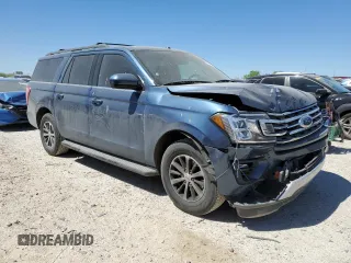 2018 Ford Expedition Max XLT with VIN 1FMJK1HT4JEA08024, listed as a Copart auction lot 49917715 with 126,266 mi miles and Salvage Title. Bid and sale history available at DreamBid. Image 4.