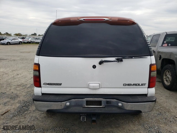 2001 Chevrolet Tahoe LT with VIN 1GNEK13T61J285818, listed as a Copart auction lot 48903455 with 131,901 mi miles and Salvage Title. Bid and sale history available at carsss.com. Image 6.