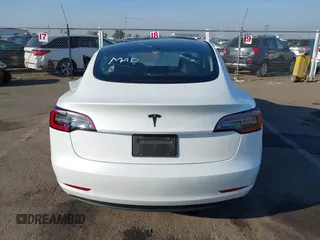 2023 Tesla Model 3 with VIN 5YJ3E1EA2PF582331, listed as a IAAI auction lot 41043858 with 33,601 mi miles and . Bid and sale history available at DreamBid. Image 16.