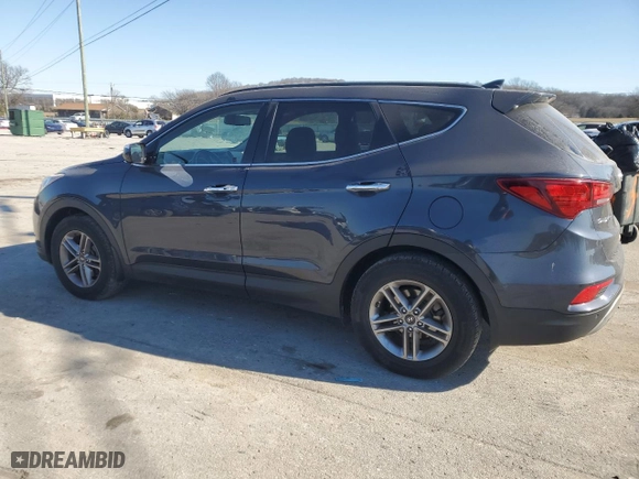 2018 Hyundai Santa Fe Sport 2.4L with VIN 5XYZU3LB0JG523184, listed as a Copart auction lot 88464765 with 118,126 mi miles and Clean Title. Bid and sale history available at carsss.com. Image 2.