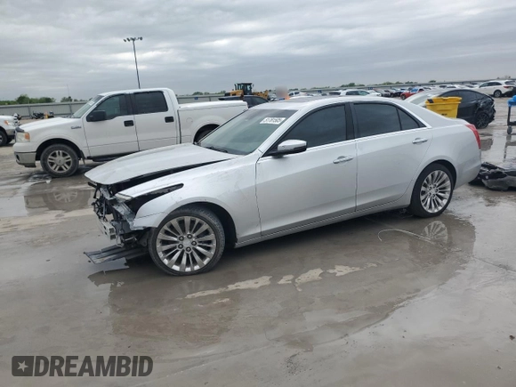 2016 Cadillac CTS Luxury Collection AWD with VIN 1G6AX5SX4G0101062, listed as a Copart auction lot 51781505 with 77,591 mi miles and Salvage Title. Bid and sale history available at DreamBid. Image 1.