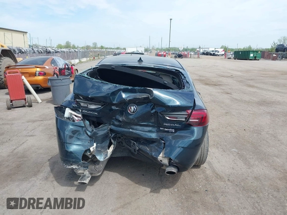 2018 Buick Regal Preferred with VIN W04GL6SX6J1164068, listed as a IAAI auction lot 42249618 with 56,694 mi miles and . Bid and sale history available at DreamBid. Image 16.