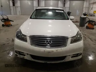 2008 Infiniti M45 with VIN JNKBY01E08M500710, listed as a Copart auction lot 81939784 with 191,402 mi miles and Salvage Title. Bid and sale history available at carsss.com. Image 5.