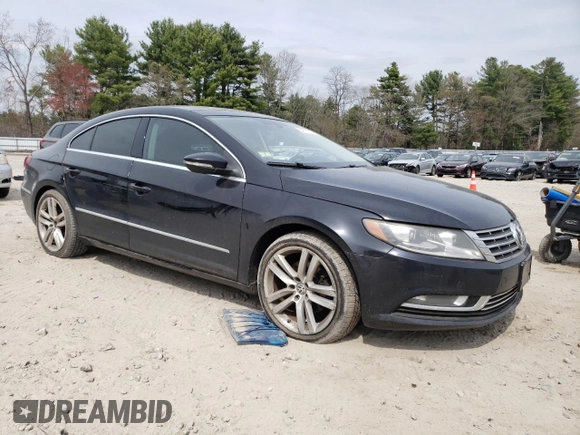 2014 Volkswagen CC Executive with VIN WVWRP7AN5EE519285, listed as a Copart auction lot 54771125 with 119,607 mi miles and Non repairable. Bid and sale history available at DreamBid. Image 4.