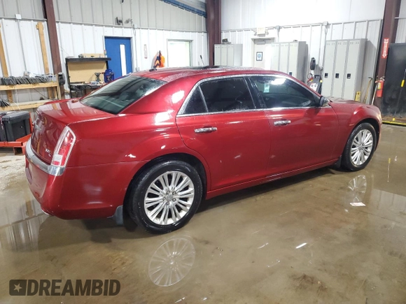 2013 Chrysler 300 with VIN 2C3CCAKT9DH619428, listed as a Copart auction lot 51905195 with 115,076 mi miles and Salvage Title. Bid and sale history available at carsss.com. Image 3.