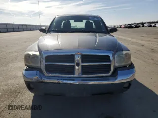 2005 Dodge Dakota SLT with VIN 1D7HE42K65S314246, listed as a Copart auction lot 42402995 with 189,197 mi miles and Salvage Title. Bid and sale history available at carsss.com. Image 5.
