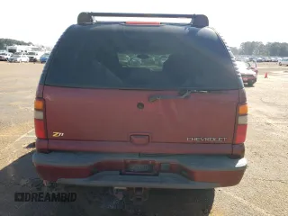 2003 Chevrolet Tahoe LS with VIN 1GNEK13Z93R256421, listed as a Copart auction lot 49001975 with 318,219 mi miles and Salvage Title. Bid and sale history available at DreamBid. Image 6.