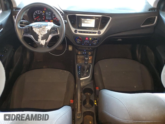 2021 Hyundai Accent SE with VIN 3KPC24A60ME139396, listed as a Copart auction lot 50195905 with 84,216 mi miles and Salvage Title. Bid and sale history available at carsss.com. Image 8.
