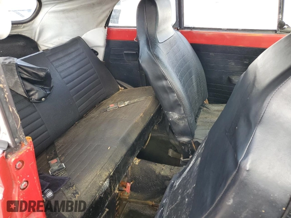 1974 Volkswagen Beetle with VIN 1542376676, listed as a Copart auction lot 74826694 with 7,835 mi miles and Salvage Title. Bid and sale history available at DreamBid. Image 10.
