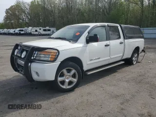 2008 Nissan Titan XE z VIN 1N6AA07F48N348410, wystawiony jako Copart lot #54538535 z przebiegiem 221 955 mil mil oraz Szkoda całkowita • Salvage title. Historia ofert i sprzedaży dostępna na DreamBid. Obrazek 1.