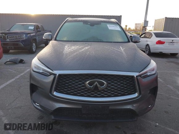 2021 Infiniti QX50 Luxe with VIN 3PCAJ5BA9MF124179, listed as a IAAI auction lot 42296244 with 79,935 mi miles and . Bid and sale history available at DreamBid. Image 12.