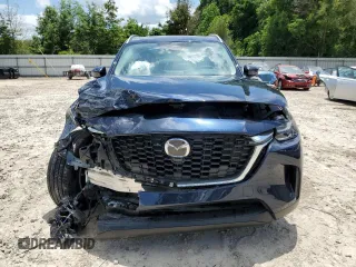 2025 Mazda CX-90 Select with VIN JM3KKAHDXS1210948, listed as a Copart auction lot 56128695 with 7,193 mi miles and Salvage title. Bid and sale history available at DreamBid. Image 5.