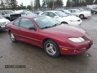 2005 Pontiac Sunfire with VIN 3G2JB12F55S135257, listed as a IAAI auction lot 41420598 with 1 mi miles. Bid and sale history available at carsss.com. Image 1.