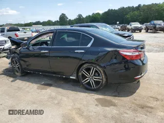 2016 Honda Accord Sport с VIN 1HGCR2F5XGA146915, выставлен на аукционе Copart как лот 57439755 с пробегом 163 780 миль миль и Списание • Salvage title. История ставок и продаж доступна на DreamBid. Изображение 2.