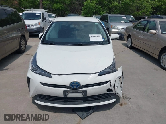 2020 Toyota Prius L Eco with VIN JTDKARFU9L3108236, listed as a IAAI auction lot 42004854 with 89,528 mi miles and . Bid and sale history available at DreamBid. Image 13.