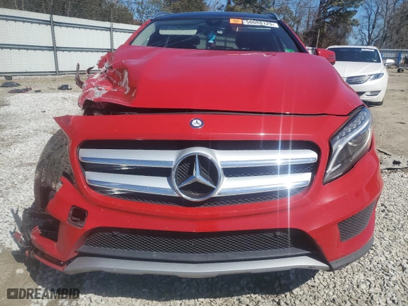 2015 Mercedes-Benz GLA-Class GLA 250 with VIN WDCTG4GB7FJ111066, listed as a Copart auction lot 50088125 with 104,327 mi miles and Salvage Title. Bid and sale history available at carsss.com. Image 5.