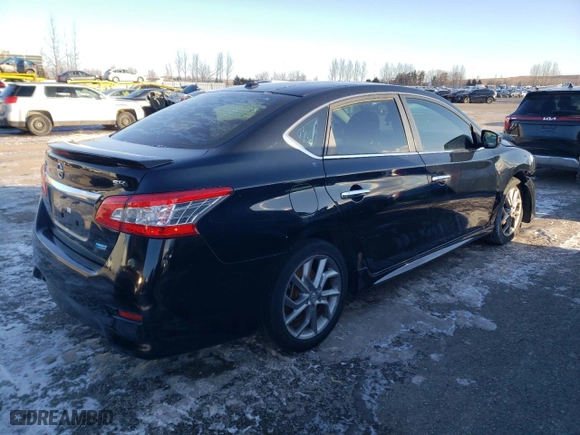 2013 Nissan Sentra SR with VIN 3N1AB7AP9DL646684, listed as a Copart auction lot 88202235 with 216,477 mi miles and Salvage Title. Bid and sale history available at carsss.com. Image 3.