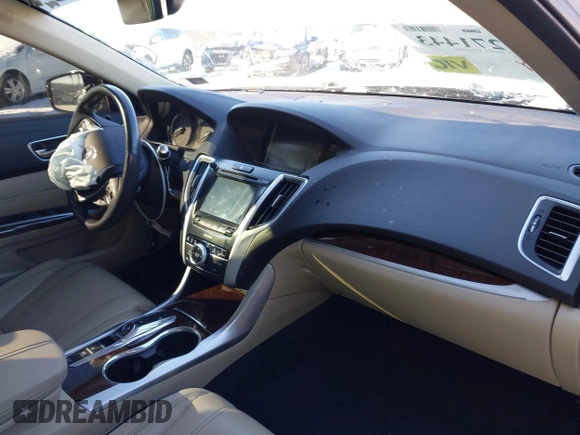 2019 Acura TLX w/Advance Pkg with VIN 19UUB3F89KA003858, listed as a IAAI auction lot 41271443 with 81,978 mi miles. Bid and sale history available at carsss.com. Image 5.