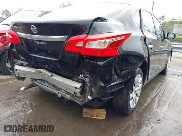 2017 Nissan Sentra S with VIN 3N1AB7AP3HY366834, listed as a IAAI auction lot 41924643 with 91,373 mi miles and . Bid and sale history available at DreamBid. Image 4.