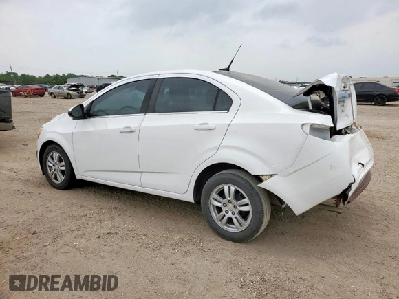 2012 Chevrolet Sonic LT z VIN 1G1JC5SH2C4208687, wystawiony jako Copart lot #57450375 z przebiegiem 155 645 mil mil oraz Szkoda całkowita • Salvage title. Historia ofert i sprzedaży dostępna na DreamBid. Obrazek 2.