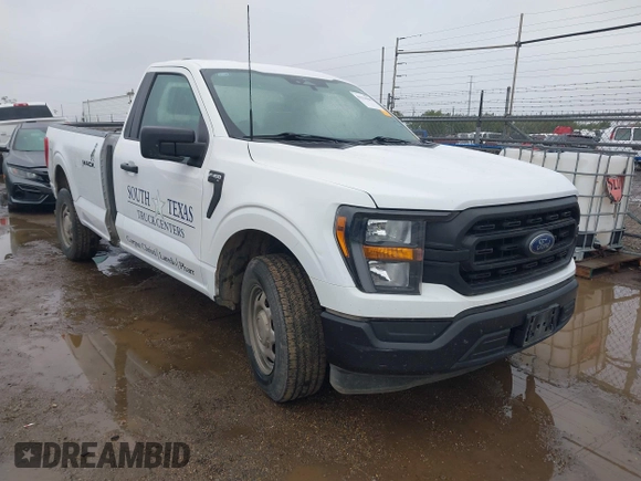 2023 Ford F-150 XL with VIN 1FTMF1CP7PKD46382, listed as a IAAI auction lot 41324488 with 90,976 mi miles and . Bid and sale history available at carsss.com. Image 1.