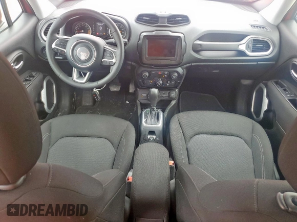 2021 Jeep Renegade Sport with VIN ZACNJDAB7MPM41325, listed as a Copart auction lot 58267755 with 44,841 mi miles and Salvage title. Bid and sale history available at DreamBid. Image 8.