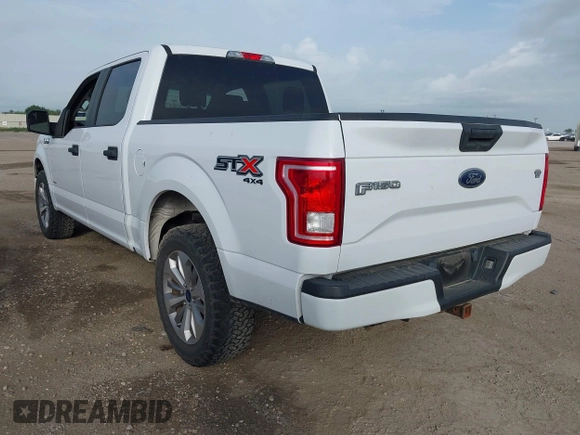 2017 Ford F-150 XL with VIN 1FTEW1EP8HKD07013, listed as a IAAI auction lot 42619279 with 103,750 mi miles and . Bid and sale history available at DreamBid. Image 3.