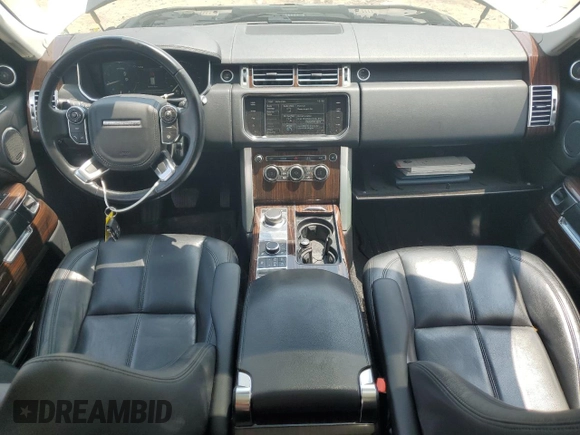 2015 Land Rover Range Rover with VIN SALGR2VF7FA224374, listed as a Copart auction lot 64389585 with 169,134 mi miles and Clean title. Bid and sale history available at DreamBid. Image 8.