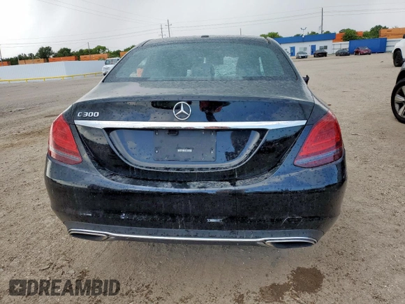 2019 Mercedes-Benz C 300 with VIN 55SWF8DB6KU306139, listed as a Copart auction lot 61491765 with Not provided miles and Clean title. Bid and sale history available at DreamBid. Image 6.