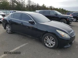 2011 Infiniti G25 x with VIN JN1DV6AR8BM653967, listed as a Copart auction lot 72413134 with 142,638 mi miles and Clean Title. Bid and sale history available at carsss.com. Image 4.