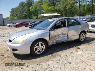 2006 Honda Accord EX-L z VIN 1HGCM56836A058152, wystawiony jako Copart lot #52443935 z przebiegiem 165 575 mil mil oraz Szkoda całkowita • Salvage title. Historia ofert i sprzedaży dostępna na DreamBid. Obrazek 1.