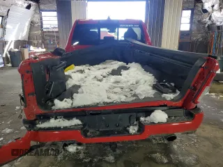 2021 Ram 1500 Big Horn with VIN 1C6SRFBT1MN798825, listed as a Copart auction lot 43116495 with 25,635 mi miles and Salvage Title. Bid and sale history available at carsss.com. Image 6.