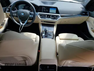 2020 BMW 3 Series 330i with VIN 3MW5R1J08L8B43219, listed as a Copart auction lot 53670875 with Not Provided miles and Salvage Title. Bid and sale history available at carsss.com. Image 8.