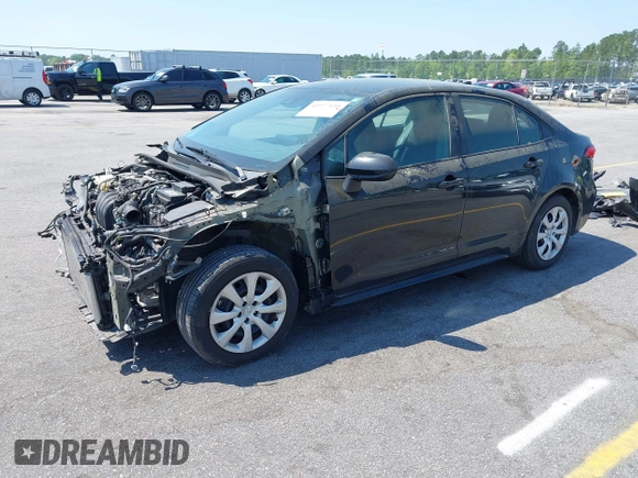 2021 Toyota Corolla LE with VIN 5YFEPMAE9MP191612, listed as a IAAI auction lot 41977110 with 83,639 mi miles and . Bid and sale history available at DreamBid. Image 20.