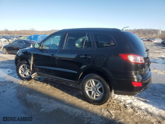 2011 Hyundai Santa Fe GLS with VIN 5XYZGDAB3BG087335, listed as a Copart auction lot 46482735 with 273,086 mi miles and Salvage Title. Bid and sale history available at carsss.com. Image 2.