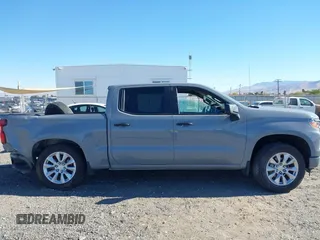 2024 Chevrolet Silverado 1500 Custom with VIN 1GCPABEK9RZ232509, listed as a IAAI auction lot 40923116 with 12,719 mi miles and . Bid and sale history available at DreamBid. Image 12.