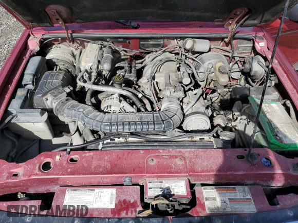 1994 Ford Ranger XLT with VIN 1FTCR15X5RTA87551, listed as a Copart auction lot 46115505 with 143,063 mi miles and Salvage Title. Bid and sale history available at DreamBid. Image 11.