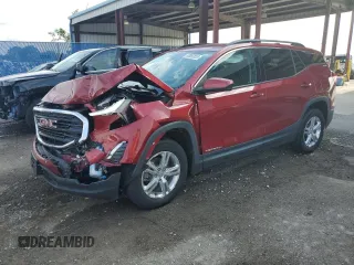 2019 GMC Terrain SLE with VIN 3GKALMEV2KL335343, listed as a Copart auction lot 53092855 with 92,838 mi miles and Non Repairable. Bid and sale history available at carsss.com. Image 1.