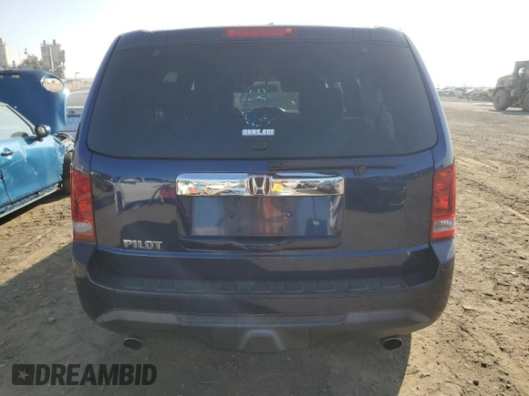 2013 Honda Pilot EX-L with VIN 5FNYF3H50DB029525, listed as a Copart auction lot 83437264 with 187,920 mi miles and Salvage Title. Bid and sale history available at DreamBid. Image 6.