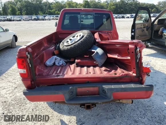 2010 Ford Ranger XL with VIN 1FTKR1ED7APA61421, listed as a Copart auction lot 72618714 with 126,631 mi miles and Non repairable. Bid and sale history available at DreamBid. Image 6.
