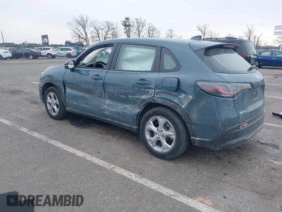 2024 Honda HR-V LX with VIN 3CZRZ2H34RM725791, listed as a IAAI auction lot 41342535 with 18,408 mi miles and . Bid and sale history available at DreamBid. Image 3.