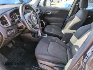 2017 Jeep Renegade Latitude with VIN ZACCJBBB8HPG59910, listed as a Copart auction lot 54883215 with 127,119 mi miles and Salvage title. Bid and sale history available at DreamBid. Image 7.