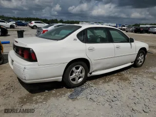 2005 Chevrolet Impala LS with VIN 2G1WH52KX59292891, listed as a Copart auction lot 52389625 with 212,633 mi miles and Salvage Title. Bid and sale history available at carsss.com. Image 3.